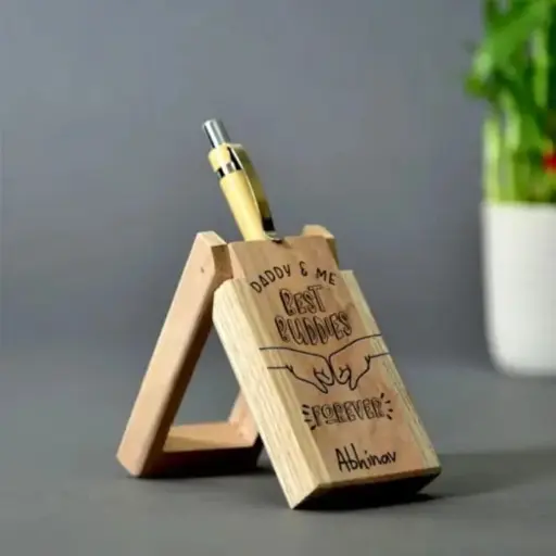 🖋️ Custom Wooden Pen Holder